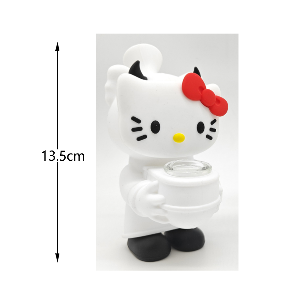 A2090 Hello Kitty Silicone Pipe Bong