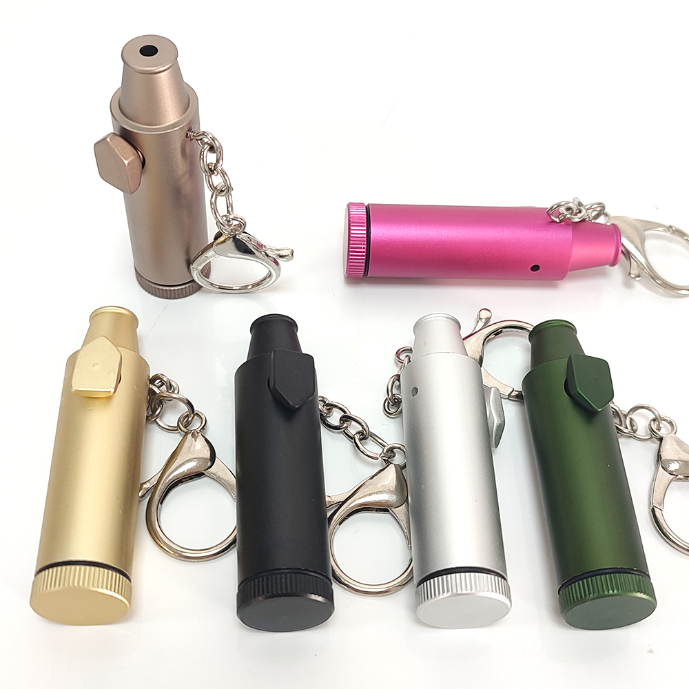 A714 Metal Sniffer With Keychain Hot Sell