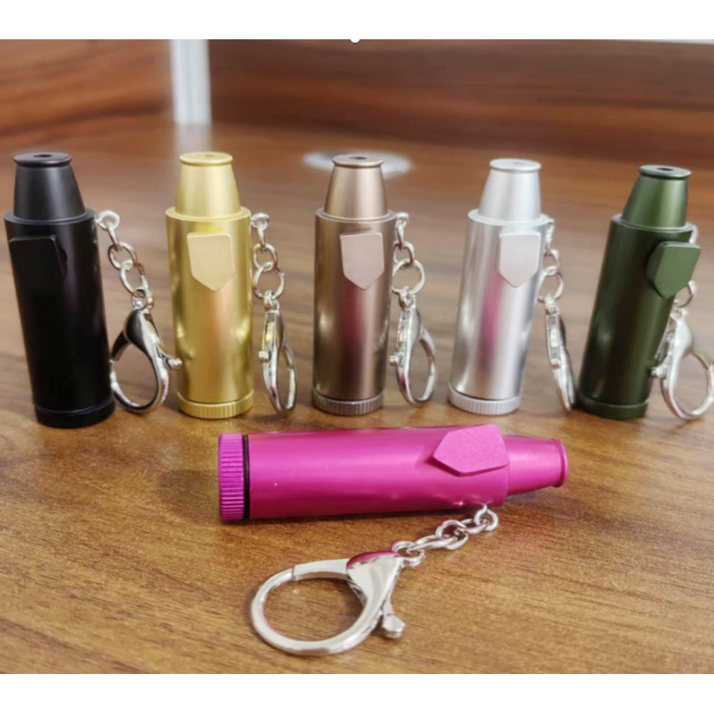 A714 Metal Sniffer With Keychain Hot Sell