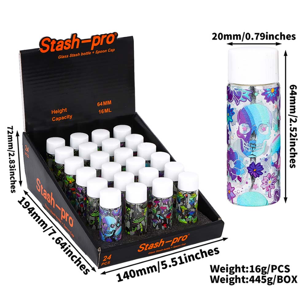 A713 Glass Box With Spoon Hot Sell