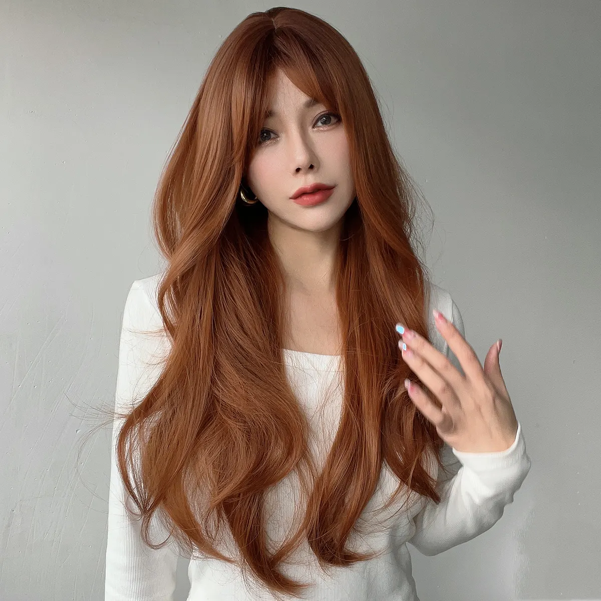 европейские и американские модные парики черные и светлые градиентные локоны для женщин черные женские парики