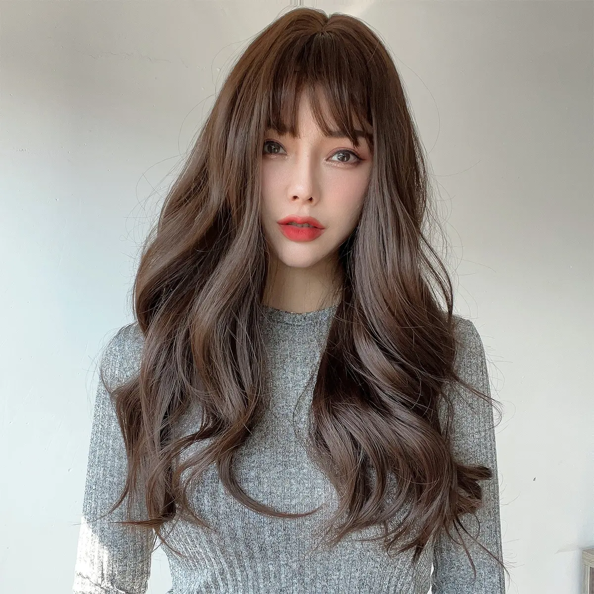 Европейские и американские модные парики черные коричневые волнистые кудрявые волосы женские парики кружевные парики спереди