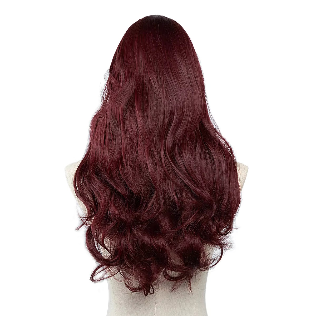 U-образная часть парик волна тела полу-U-образная форма синтетическая волна тела без клея предварительно вытягивается женская натуральная линия роста волос118#