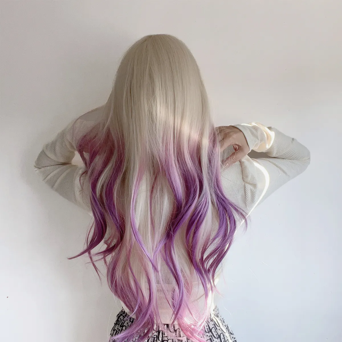 японский корейский темперамент коричневый воздушный челка кудрявая шаль высокотемпературный шелковый парик перуанский парик