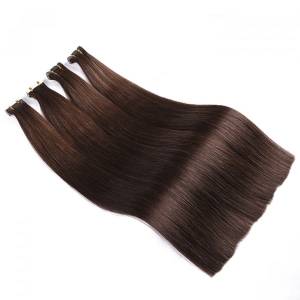 Barato por atacado extensões de cabelo fita invisível, fita em extensões do cabelo humano, extensão do cabelo humano#2