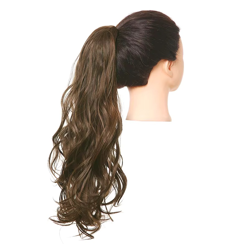 синтетический кудрявый длинный омбре невидимый мгновенный зажим для когтей хвост парик с хвостом удлиненный для кавказских женщин 2/30