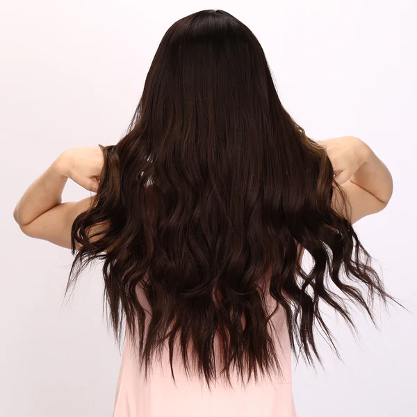 2023 Лидер продаж европейский и американский модный парик черный окрашенный волнистый кудрявый парик женские парики