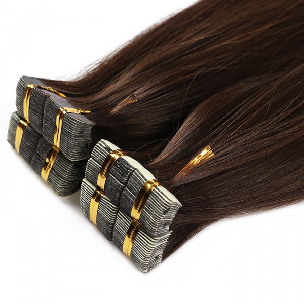 Barato por atacado extensões de cabelo fita invisível, fita em extensões do cabelo humano, extensão do cabelo humano#2