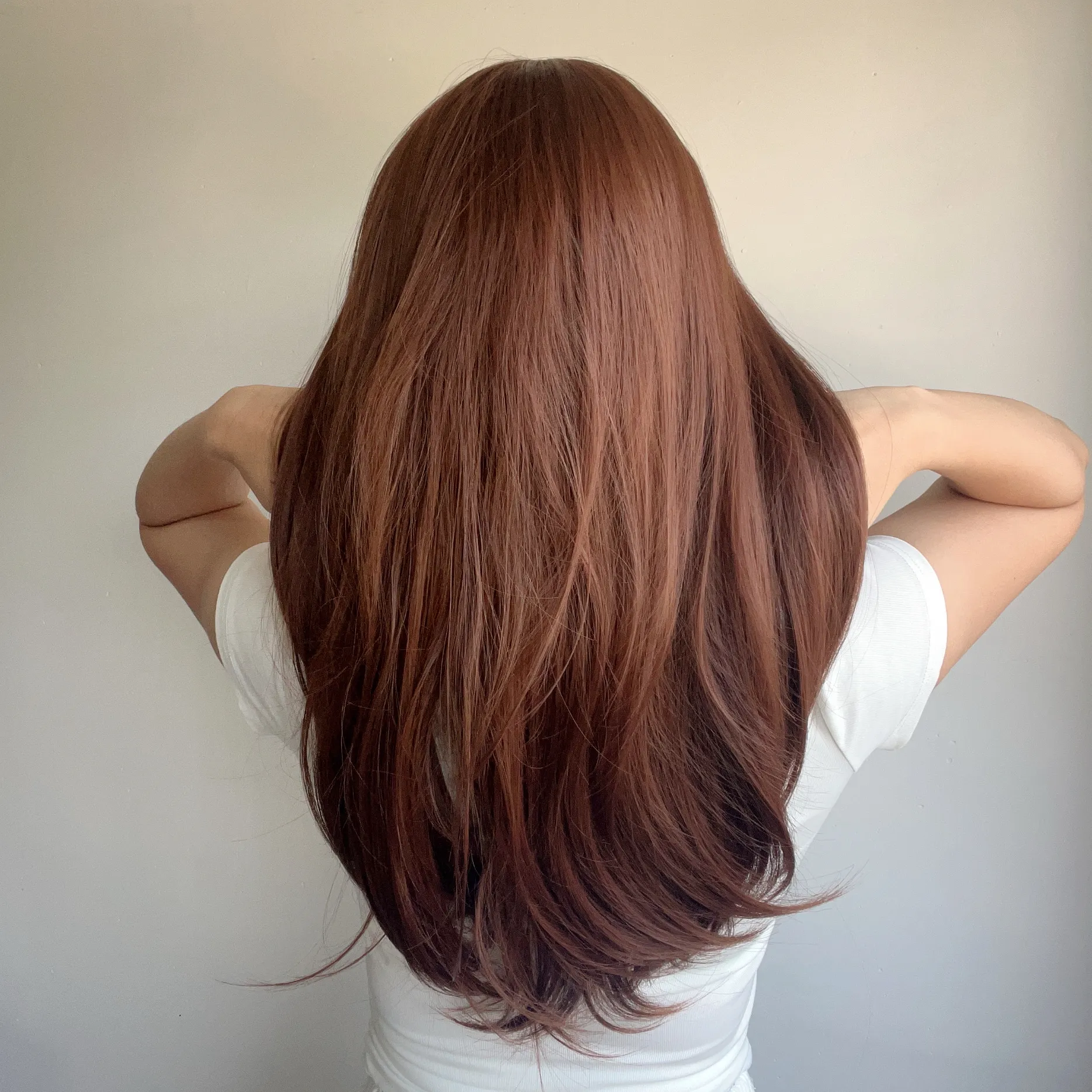 2024 новый  кружево, черный, коричневый, мягкий, натуральные длинные прямые волосы, импортный женский парик, головной убор из шелка и химического волокна.