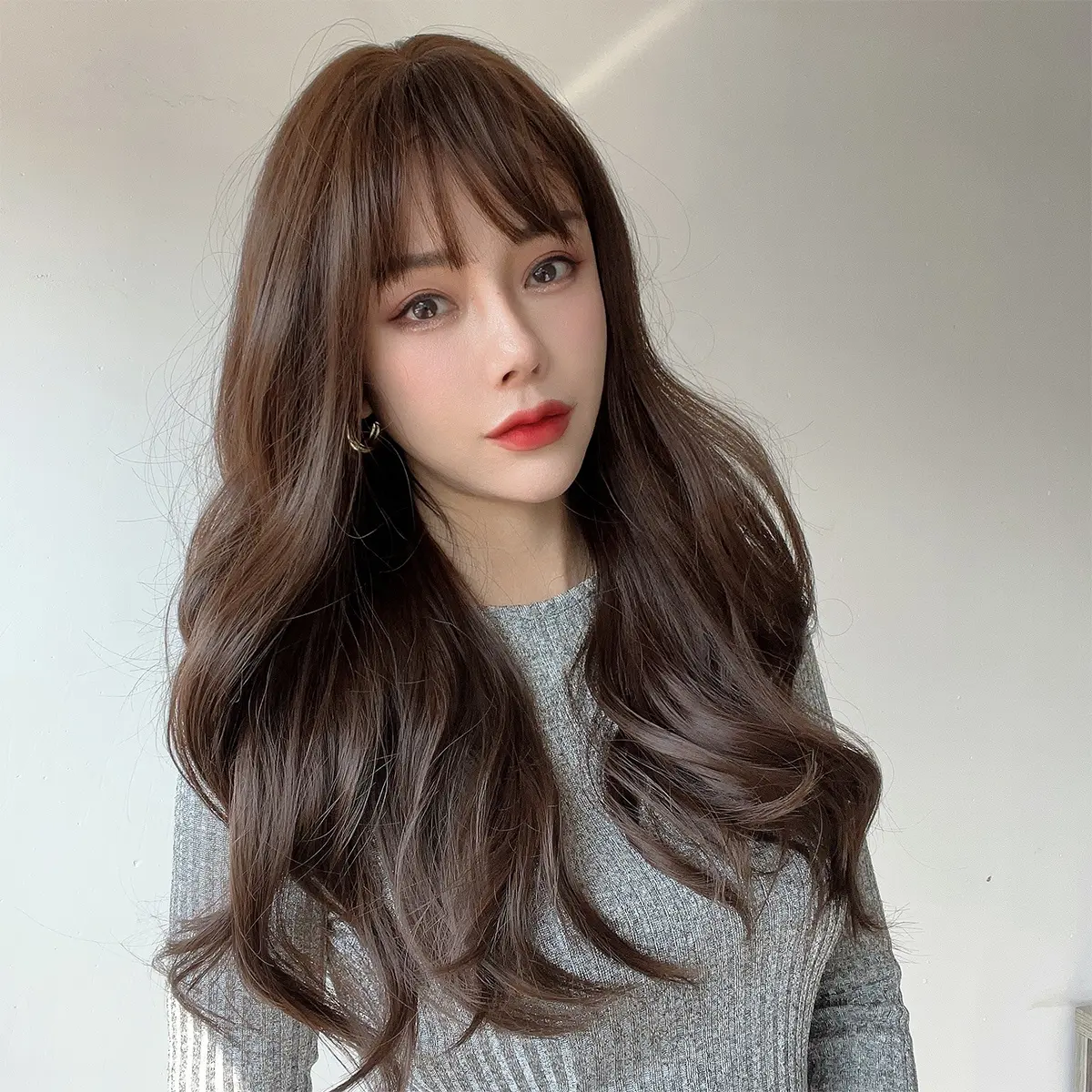 Европейские и американские модные парики черные коричневые волнистые кудрявые волосы женские парики кружевные парики спереди