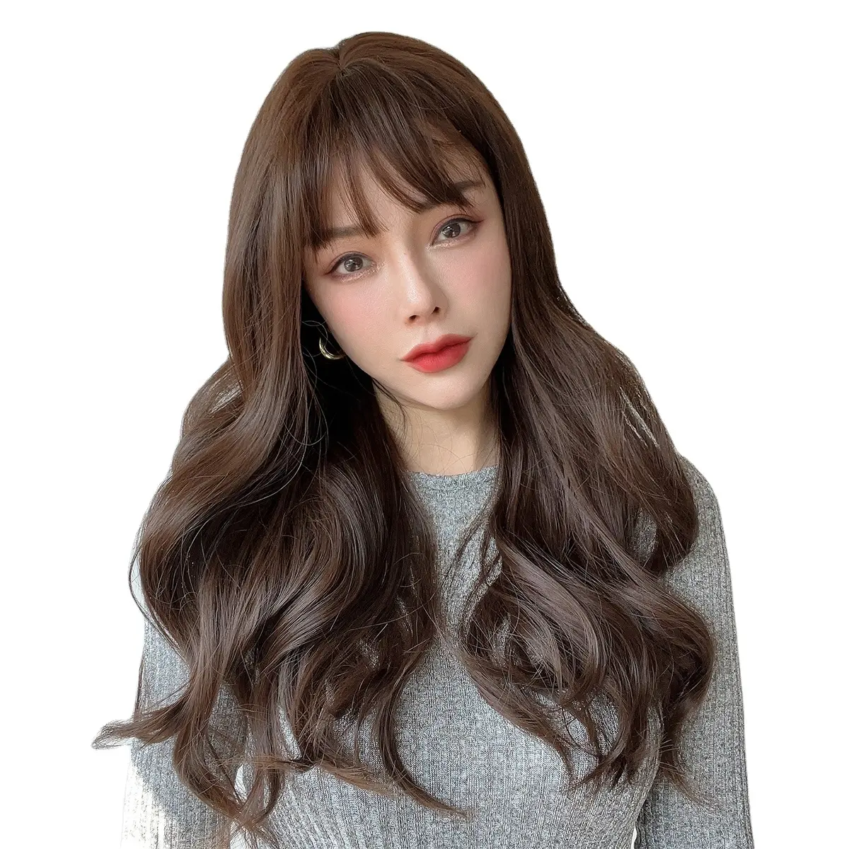 Европейские и американские модные парики черные коричневые волнистые кудрявые волосы женские парики кружевные парики спереди