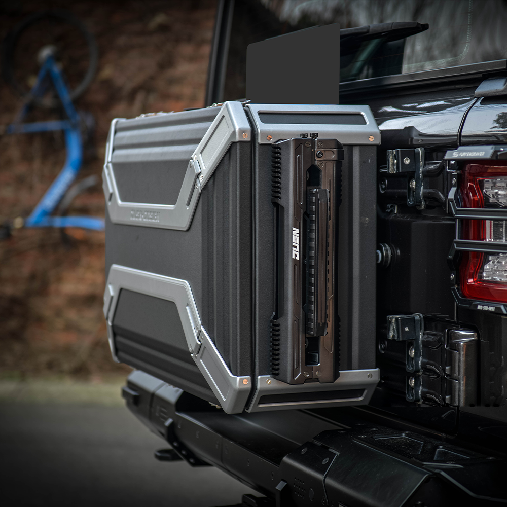 Jeep Wrangler JL JK Trunk Organizer Toolbox, Tailgate Lock Storage Box - JUSNDESIGN