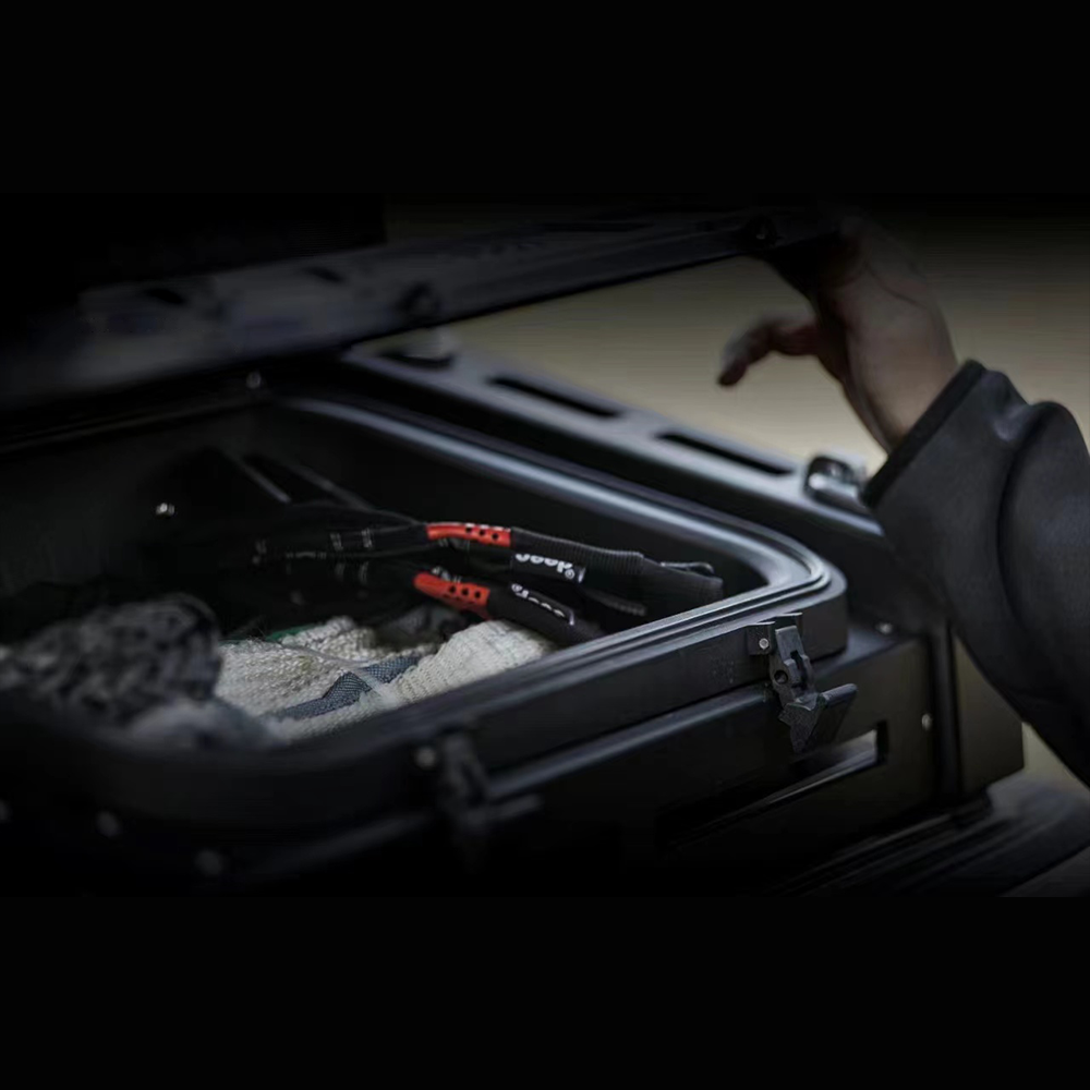 Truck Bed Organizers and Storage System for Jeep Wrangler JT Pickup Back Tool Box Bin Rack Basket - JUSNDESIGN