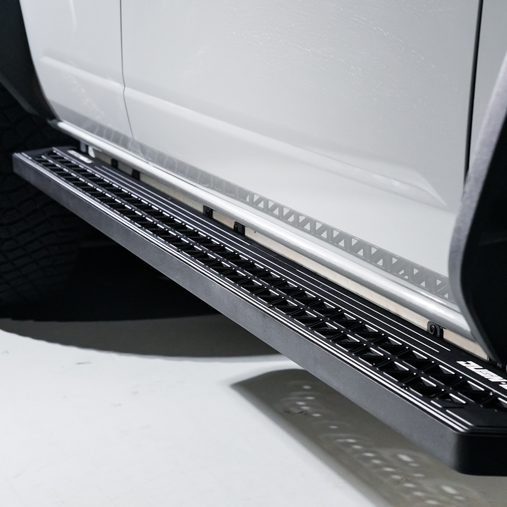 Truck Running Boards for Ford Bronco 2021 2022 2023 2024 2025 w/ w/o Rock Rails, Side Steps Bars Sliders - 1 Pair - JUSNDESIGN