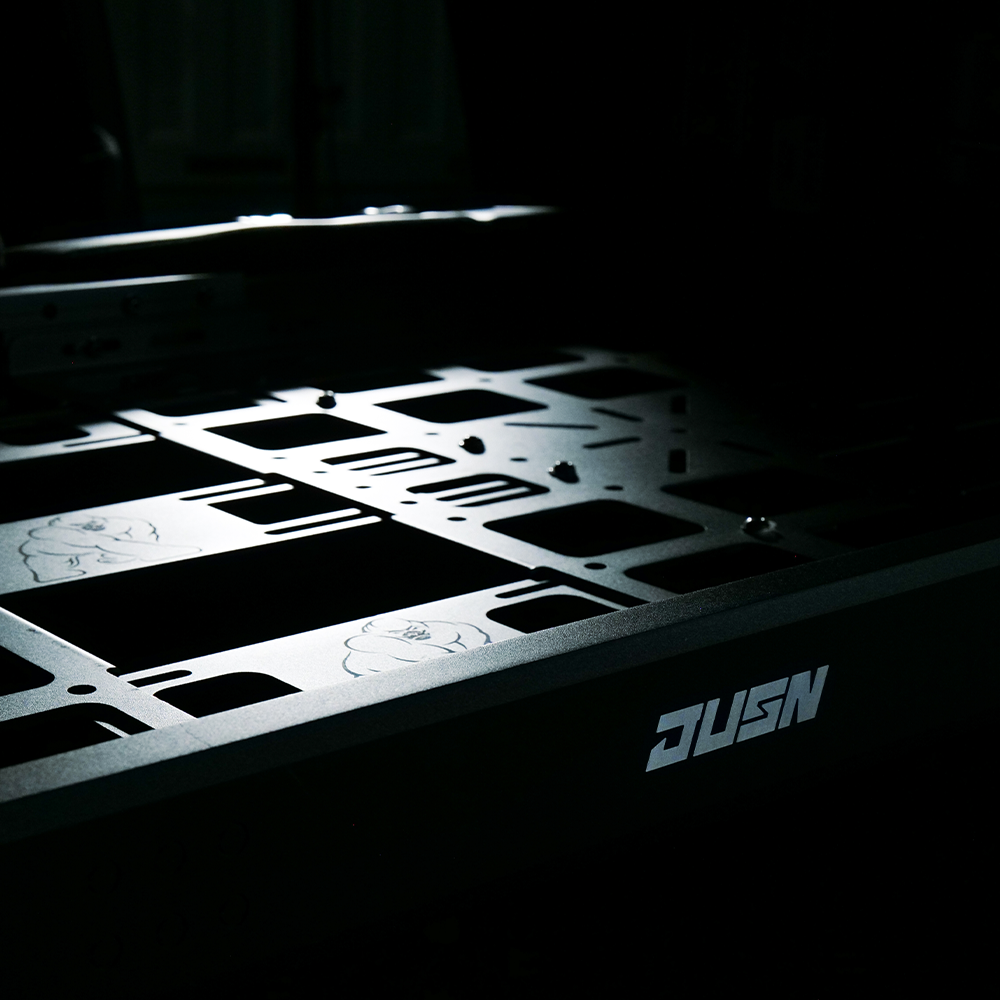 Rear Cargo Storage Basket for Ford Bronco Interior Luggage Shelf Truck Trunk Rack Tray Organizer Carrier - JUSNDESIGN