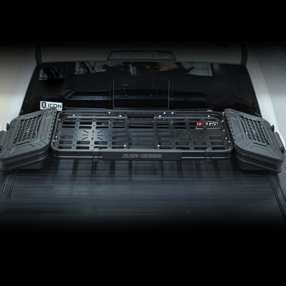 Trunk Bed Cargo Storage System for Jeep Wrangler Gladiator JT Pickup light Shelf Tool box Basket Organizer - JUSNDESIGN