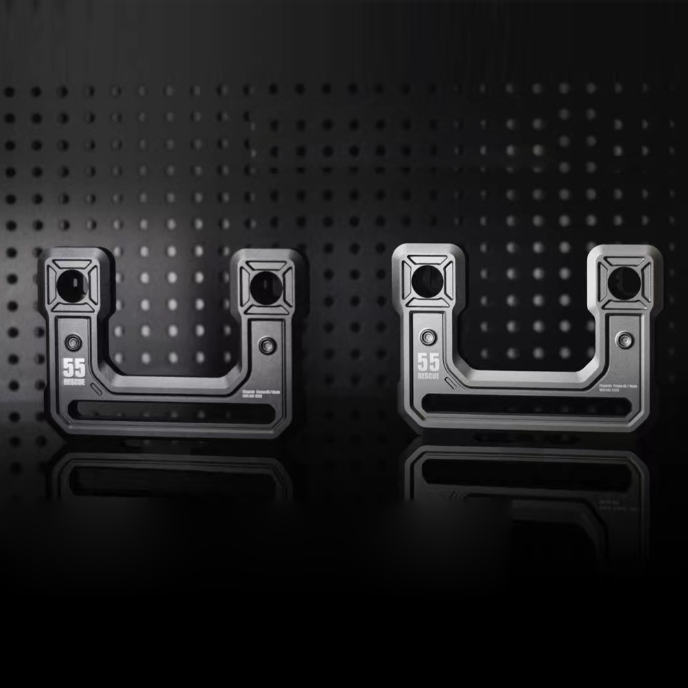 LED Ditch Spot Lights Mounting Bracket for Jeep Wrangler Gladiator JT JL Hood A Pillar Mounts Pod Auxiliary Light Bar Brackets - 1 Pair - JUSNDESIGN