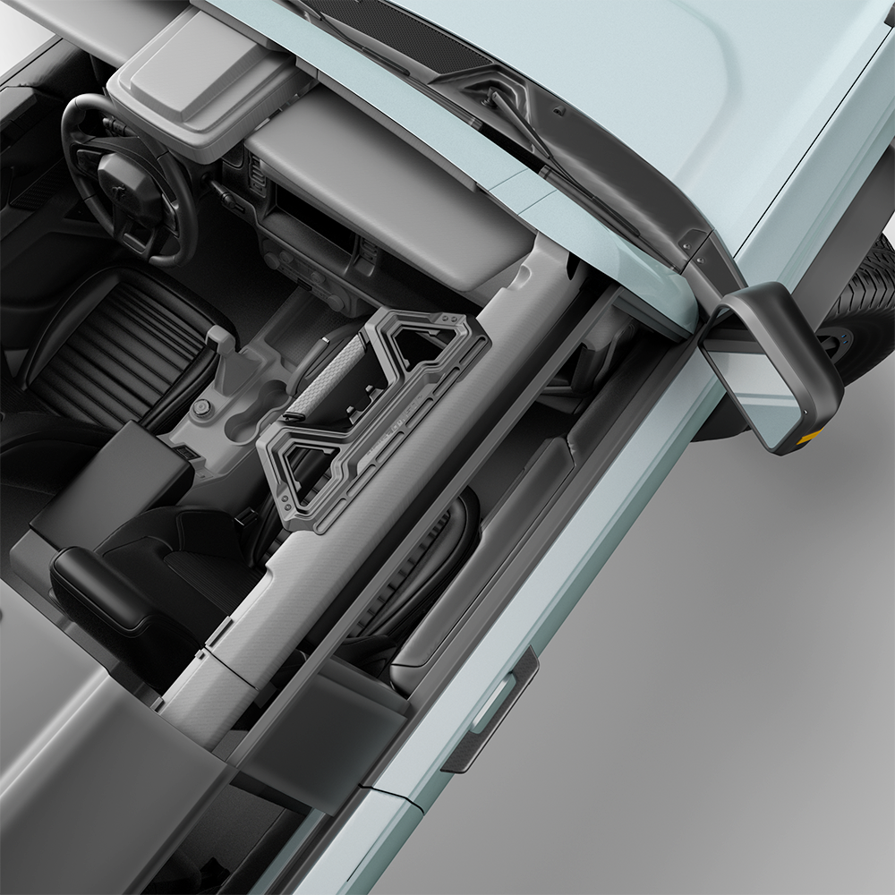 Roll Bars Roof Pull Handles for Ford Bronco Grip Handles Grab - 1 PCs - JUSNDESIGN