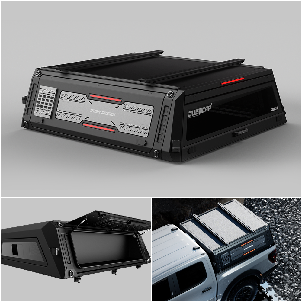 Truck Bed Canopy Tops for RAM 1500 Extra Hard Top Cap - JUSNDESIGN