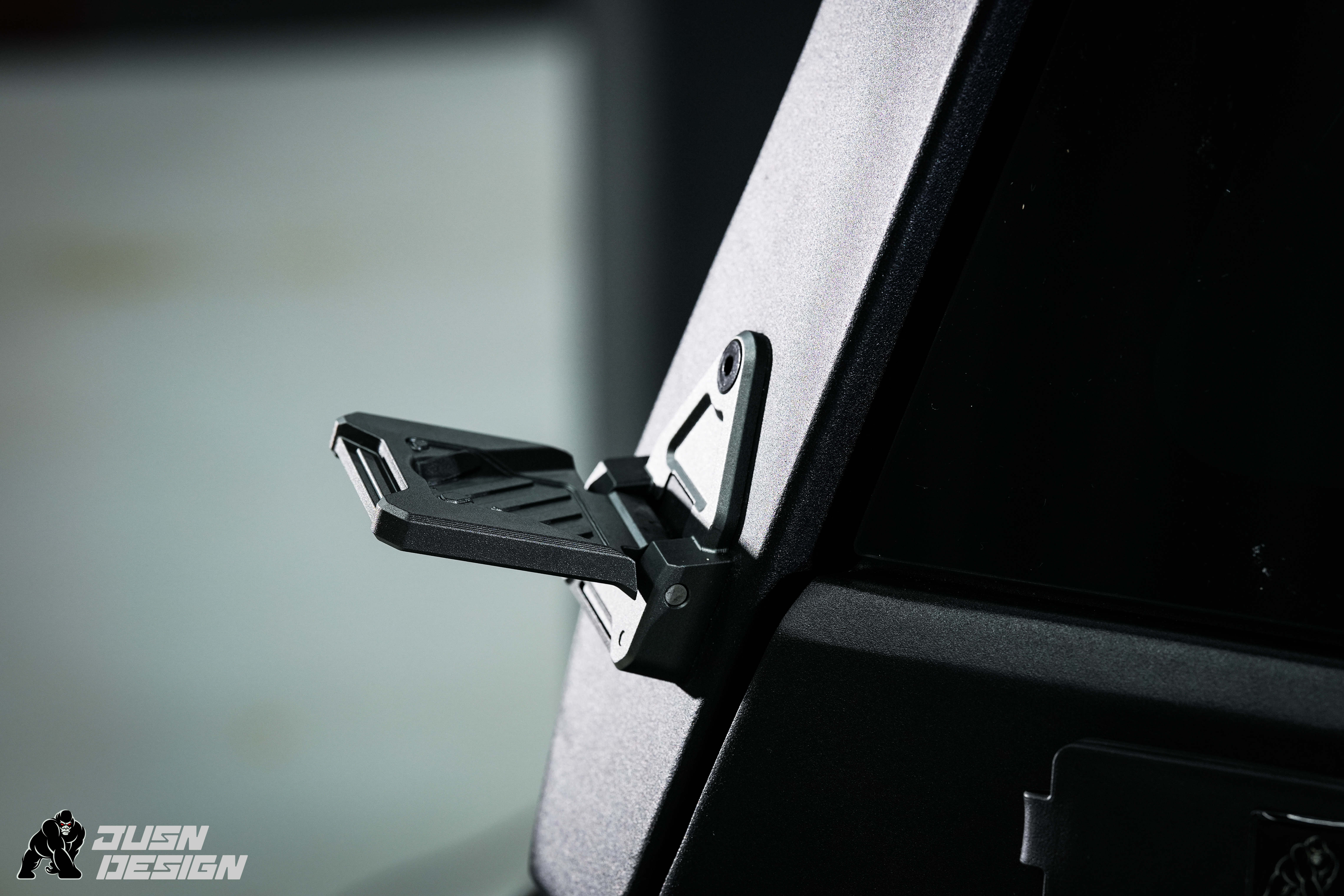 RAM 1500 Truck Bed Canopy Cap Tops Hard Topper with Storage Platform Box and Top Horizontal Bar - JUSNDESIGN