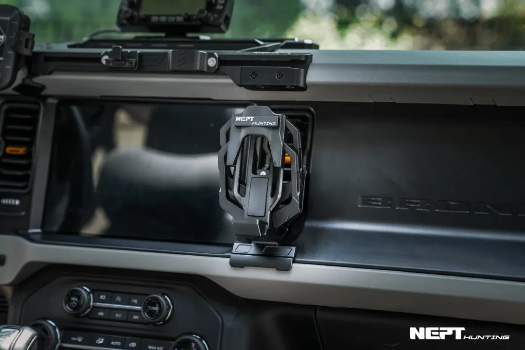 Ford Bronco Mechanical AC Cup Holder - JUSNDESIGN