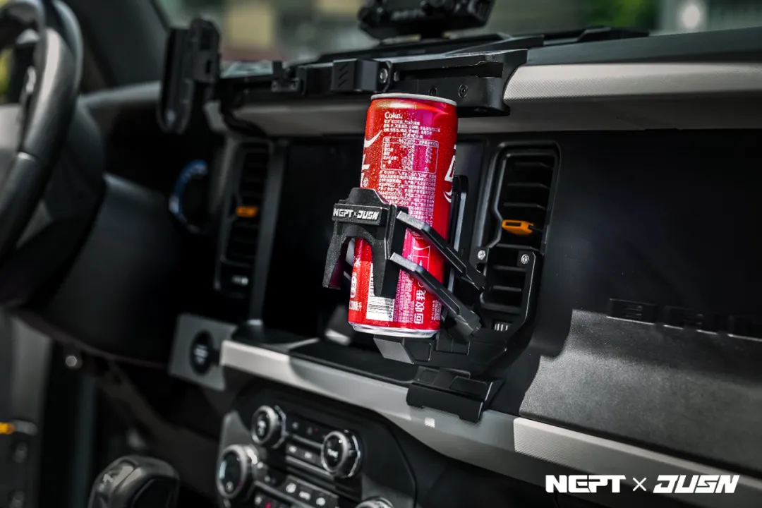 Ford Bronco Mechanical AC Cup Holder - JUSNDESIGN