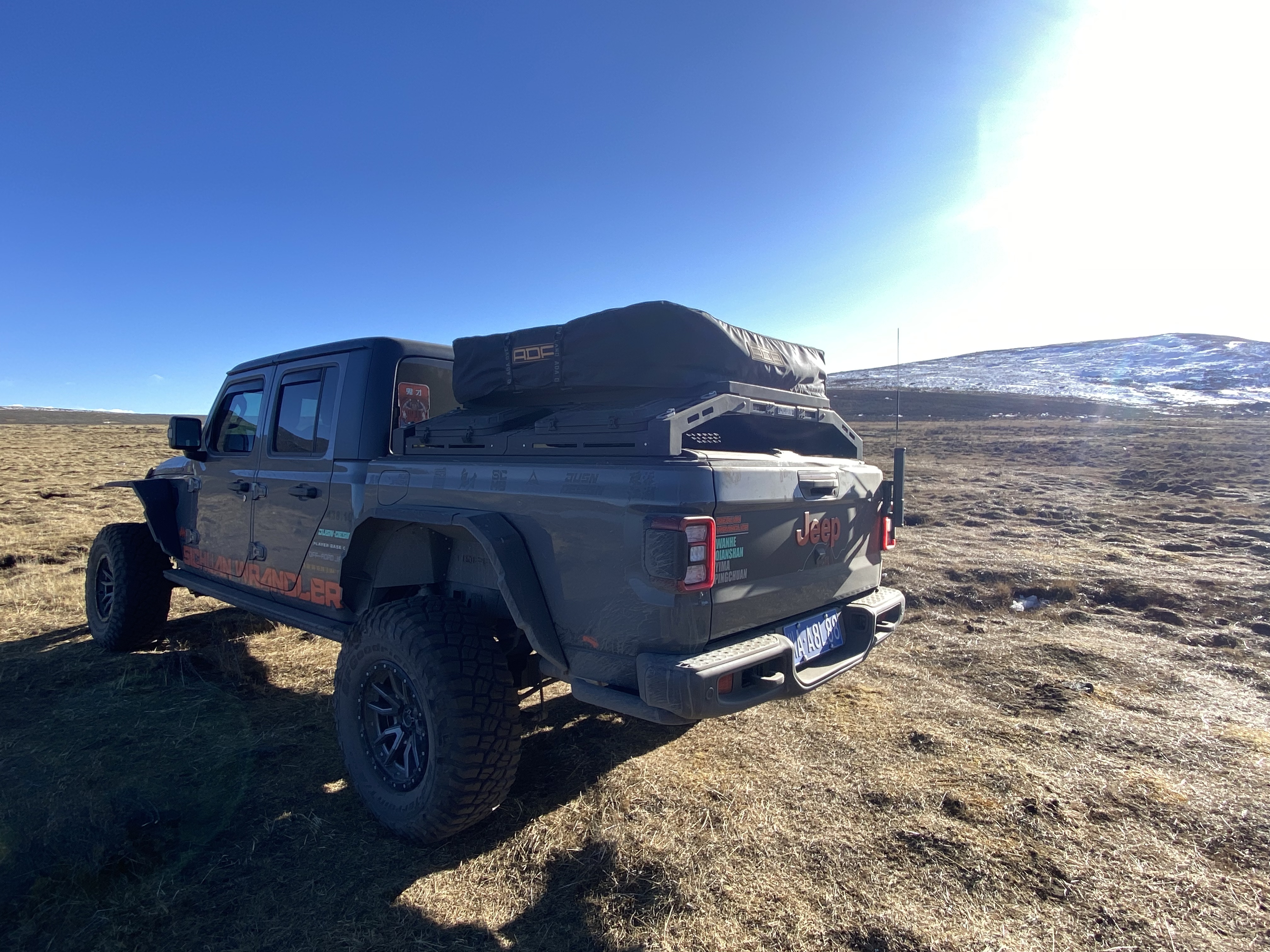 Truck Bed Organizers and Storage System for Jeep Wrangler JT Pickup Back Tool Box Bin Rack Basket - JUSNDESIGN