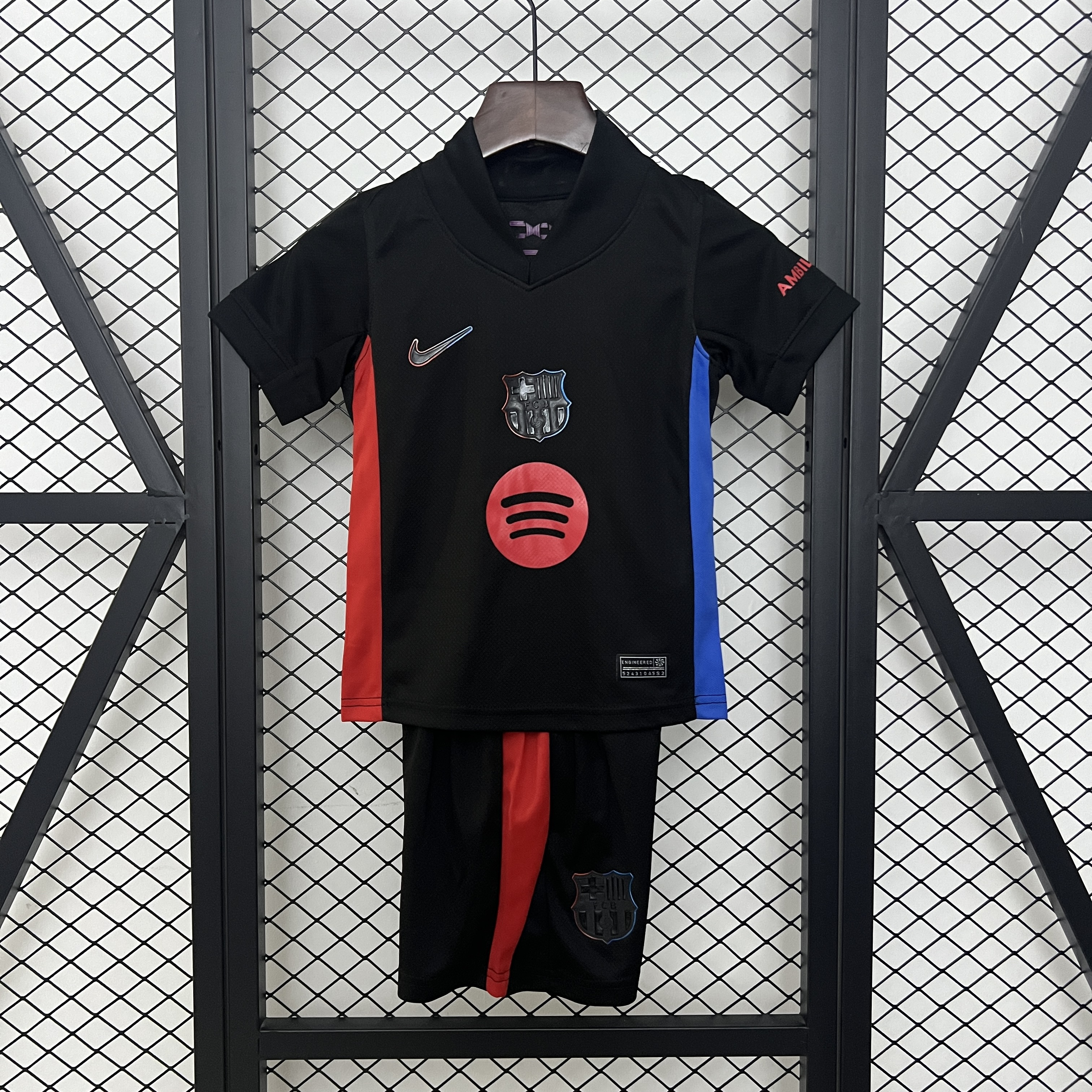 2024-25 kid kit Barcelona home third away size 16-28
