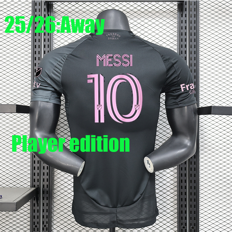 2025-26 Inter Miami Away Jerseys Player edition :S-XXL
