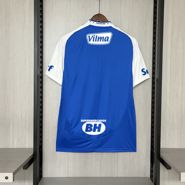 2025-26 Cruzeiro Home All Sponsors S-4XL