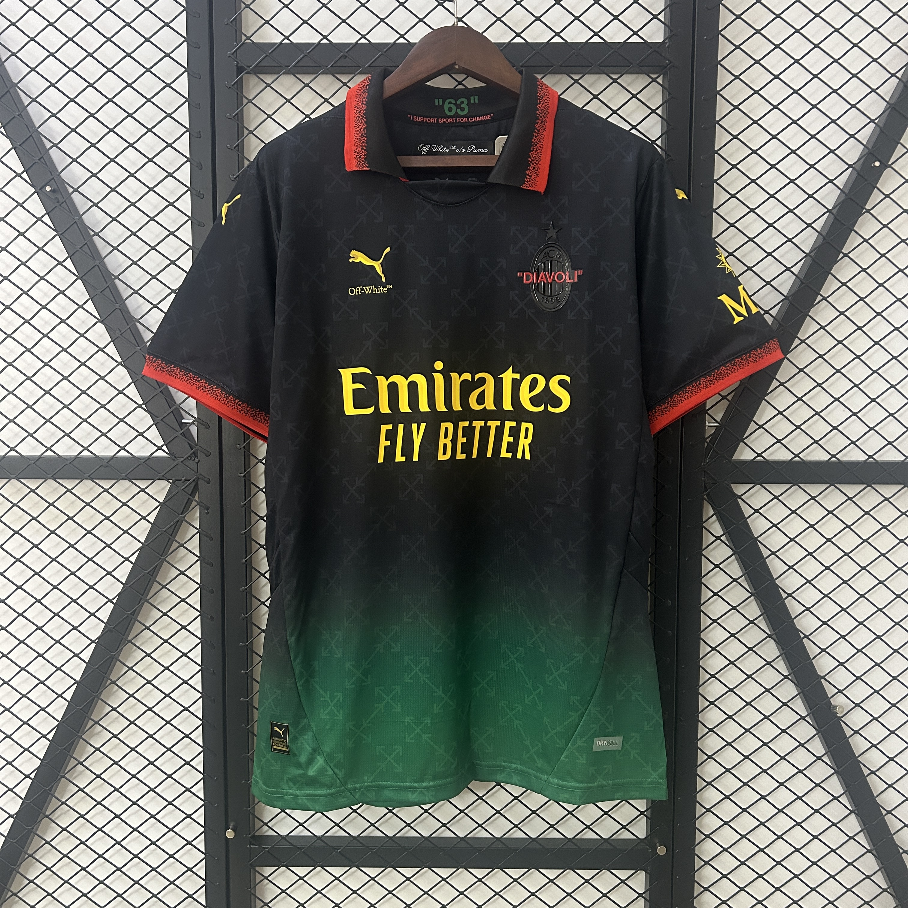 2025-26 AC Milan Co-Branded Edition Jersey S-4XL