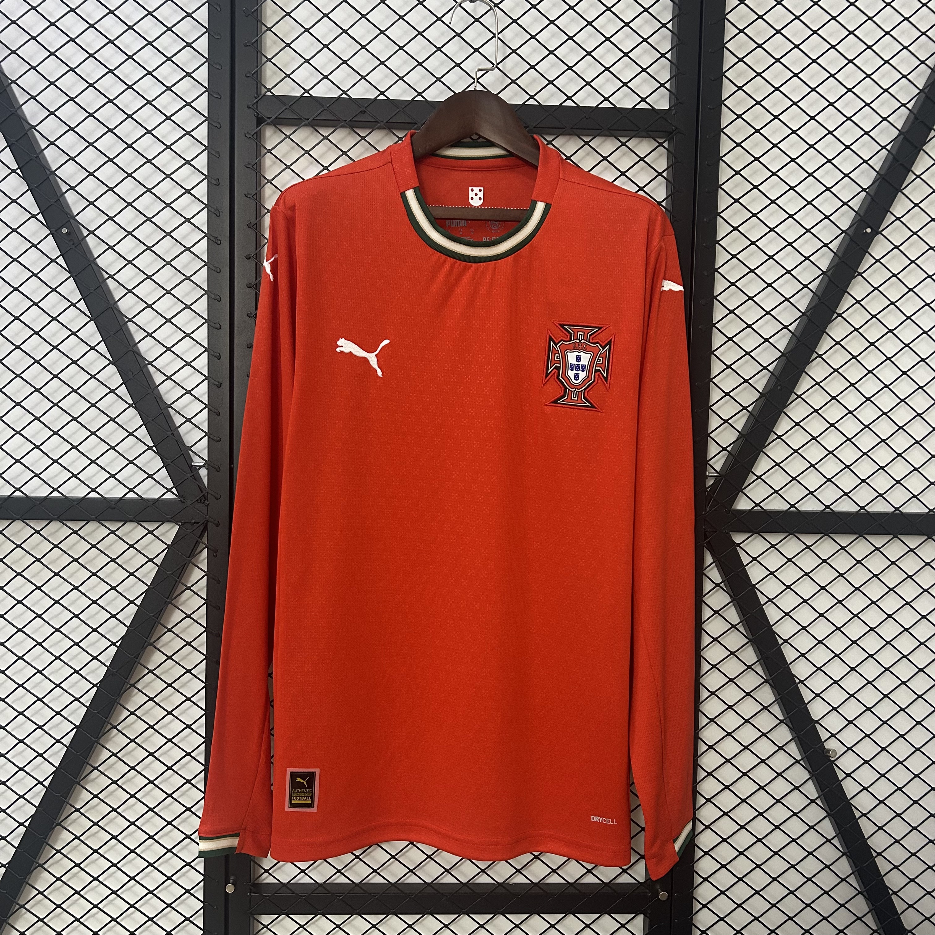 2025-26 Long sleeve Portugal Home S-XXL