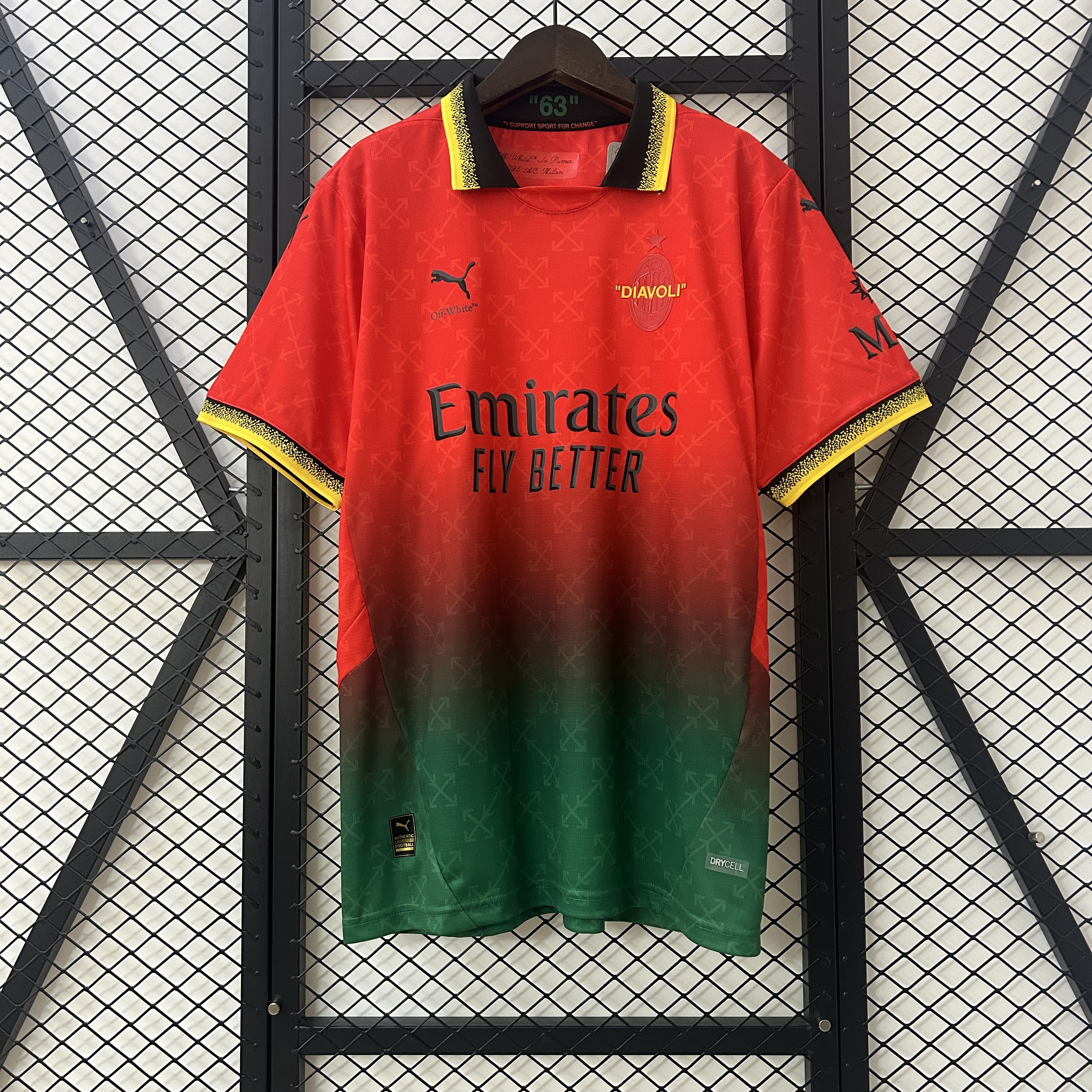 2025-26 AC Milan Co-Branded Edition Jersey S-4XL