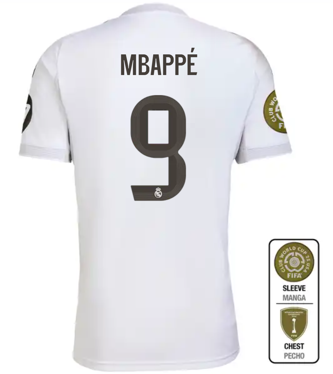 2025-26 Real Madrid home S-4XL