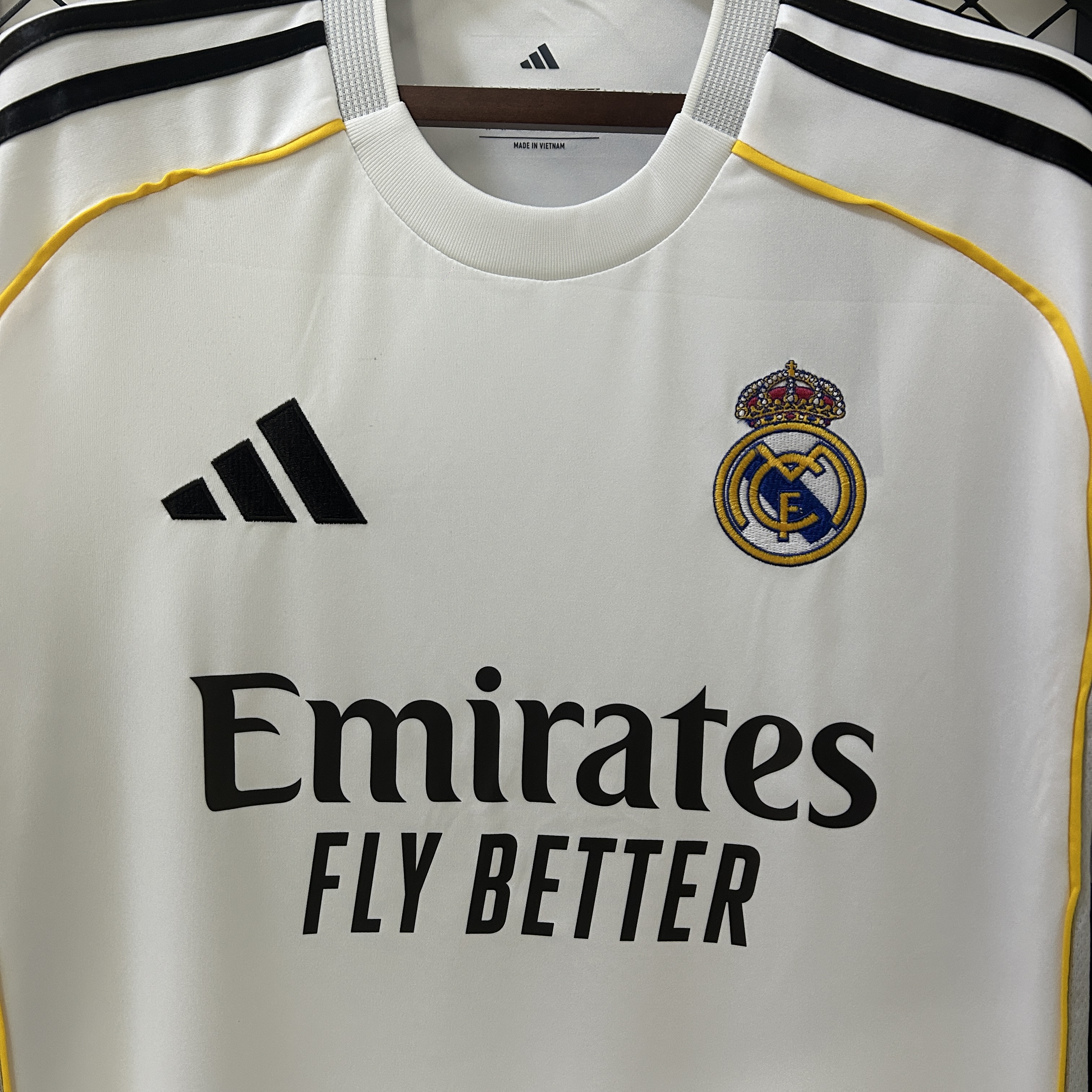 2025-26 Real Madrid home S-4XL