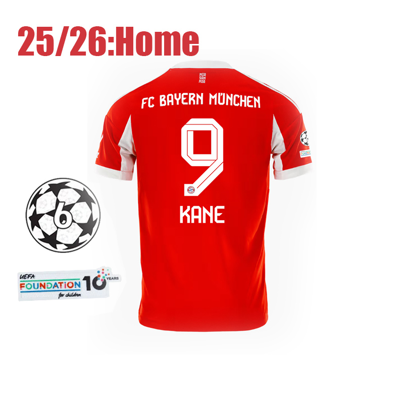 2025-26 kids Bayern Munich home size: 16-28
