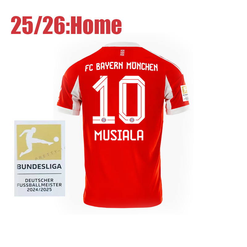 2025-26 kids Bayern Munich home size: 16-28