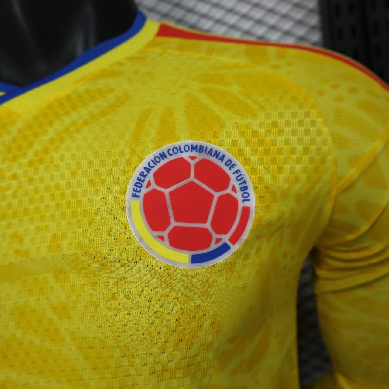 2026-27 Player edition Colombia Home Long Sleeve Jerseys :S-XXL