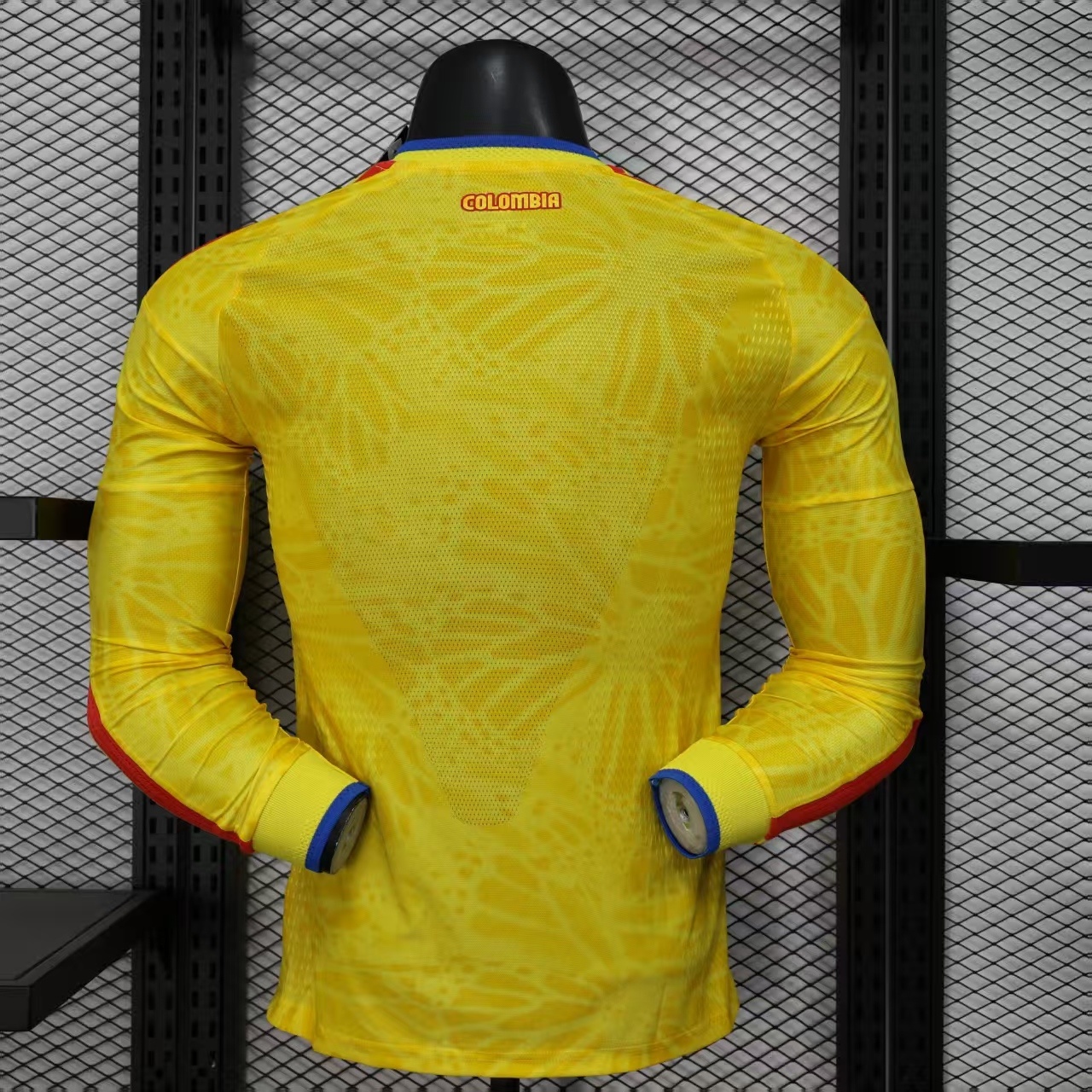 2026-27 Player edition Colombia Home Long Sleeve Jerseys :S-XXL