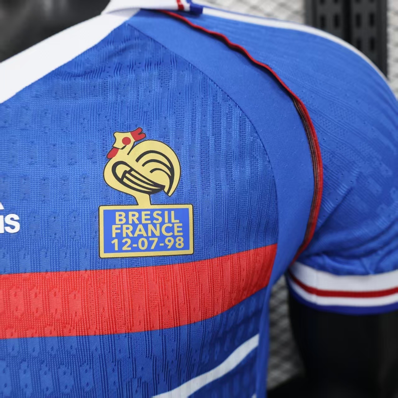 1998 Player edition France Home Jerseys :S-XXL