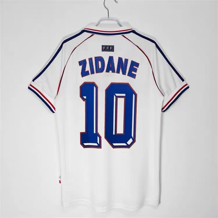 1998 Player edition France Away Jerseys :S-XXL