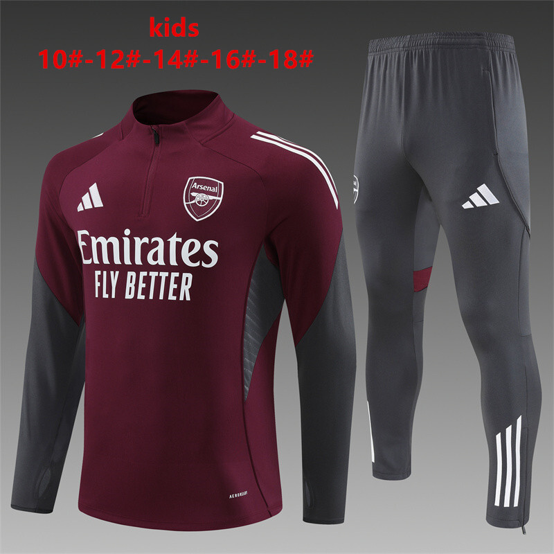 2025-26 Kid Arsenal training suit 10#-18#