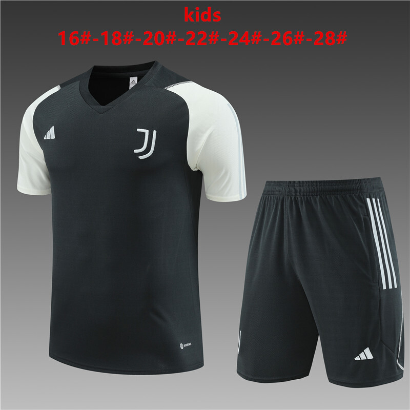 2025-26 Kid Short-sleeved  Juventus training suit 16#-28#