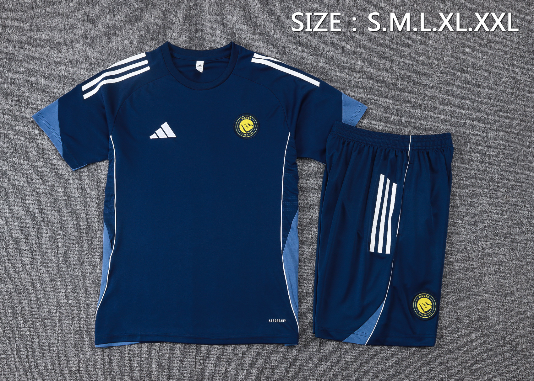 2025-26 Short-sleeved Al Nassr  training suit S-XXL