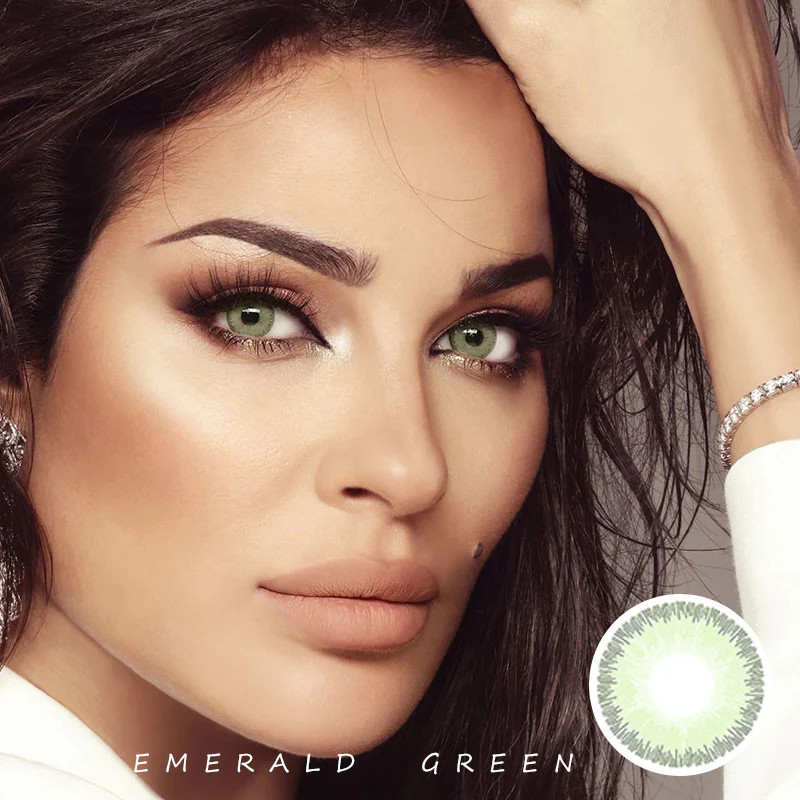 Elite Sandy Green Color Contact Lenses