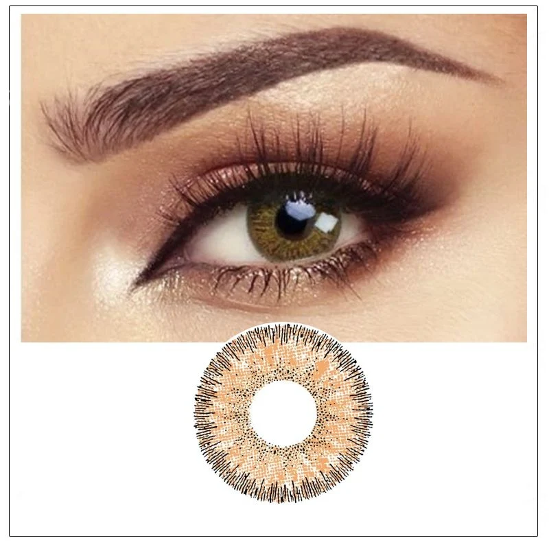 Angel Ice Brown Color Contact Lenses【Prescription】