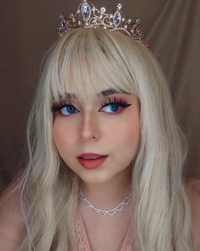 1-Day 10Pcs Lee Bible Blue Daily Disposable 10Pcs Color Contact Lenses