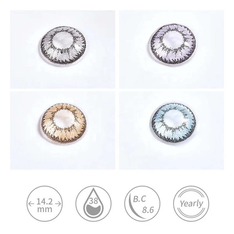 Angel Blue G202 Color Contact Lenses 【Prescription】