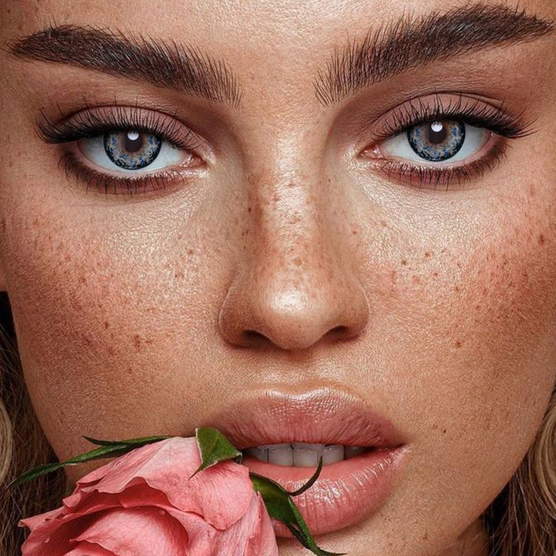 City of sky blue Color Contact Lenses