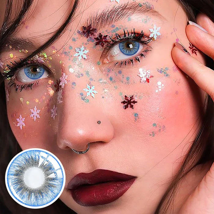 Glacier Blue Color Contact Lenses